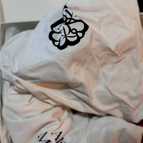 Alexander McQueen Punk Comet Crystal Sandal Heels- Black, Like New - Picture 5 of 7